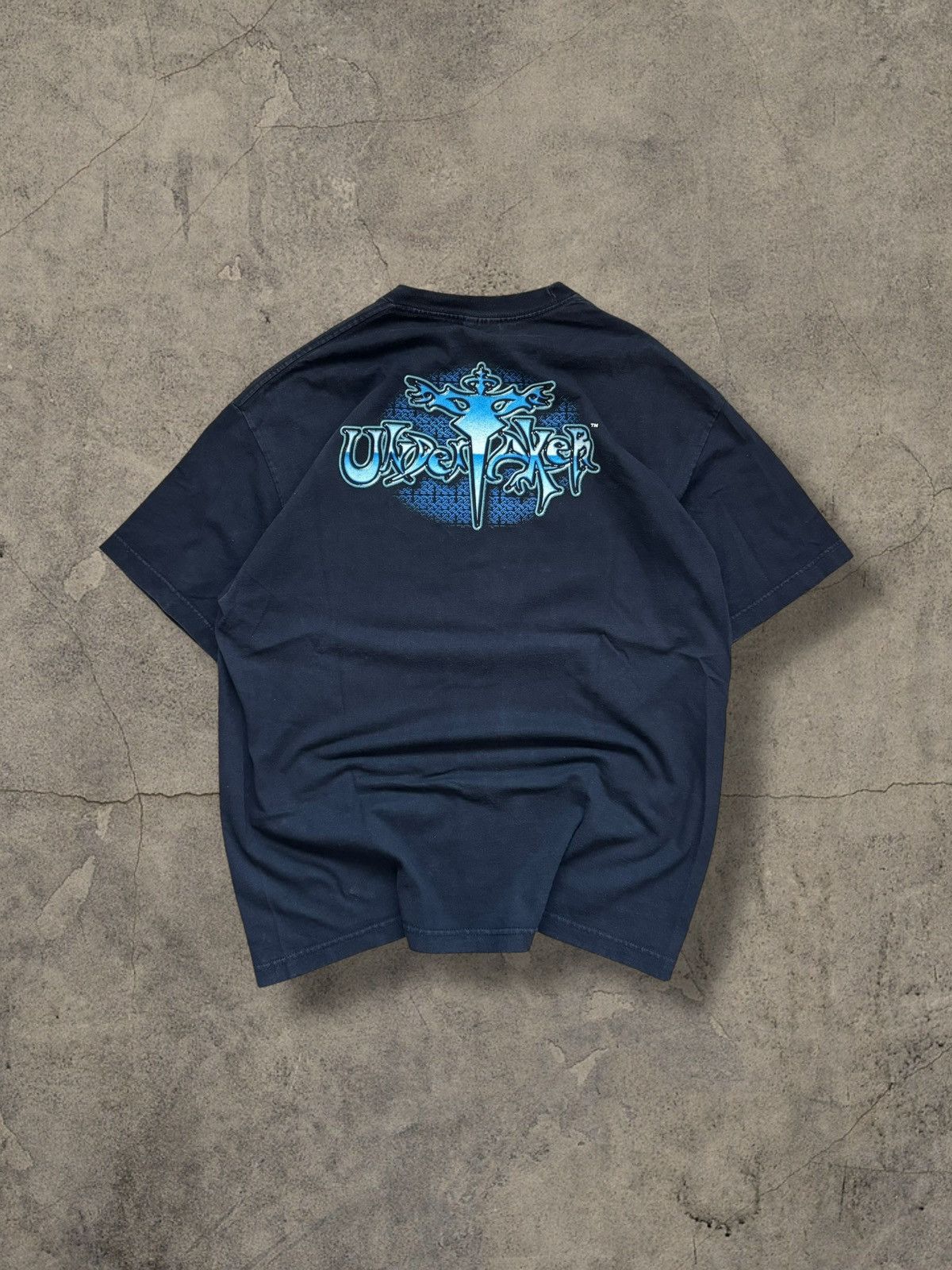 WWF 2000 Undertaker Last Ride WWF Vintage Tee Size US XL / EU 56 / 4 - 2 Thumbnail