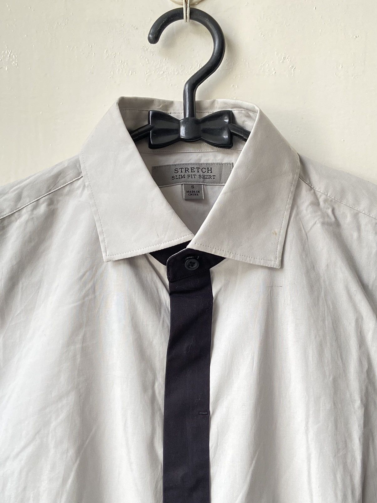 Uniqlo UNIQLO Grey Slim Fit Shirt Size US XS / EU 42 / 0 - 4 Thumbnail