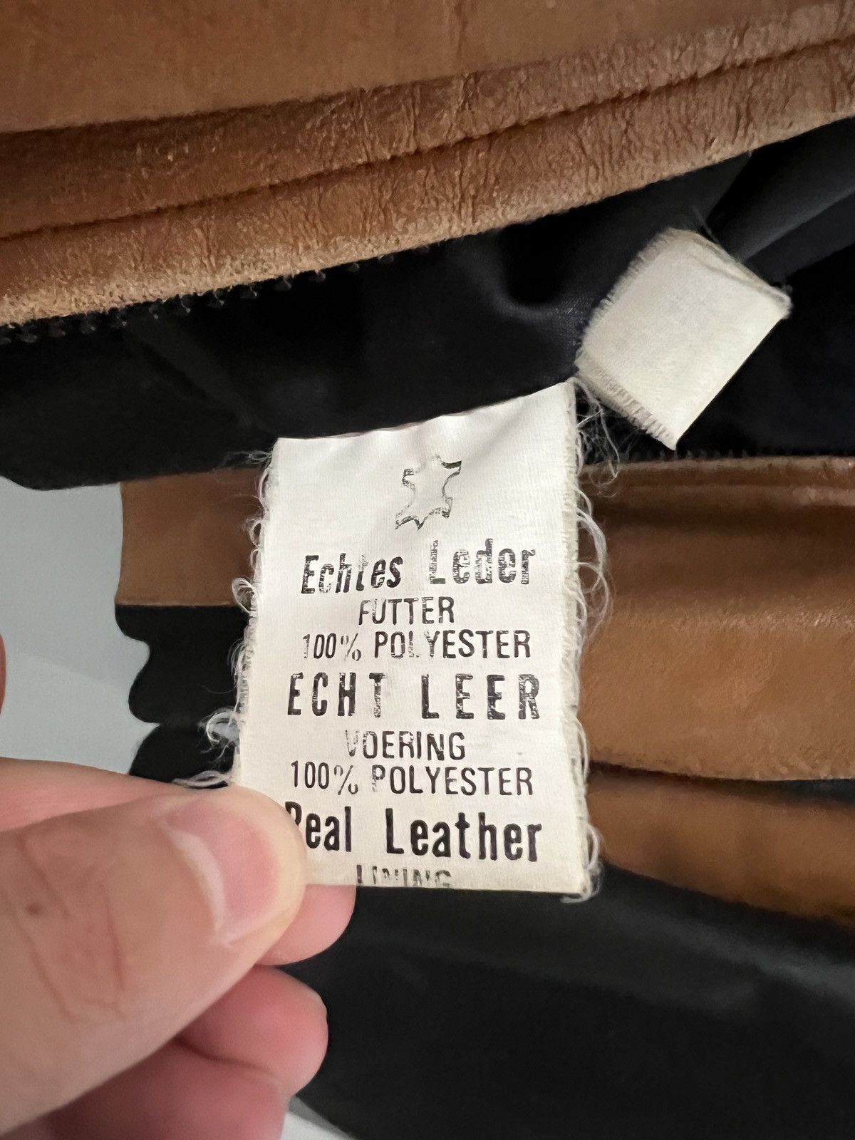 Vintage Vintage leather Jacket Size US L / EU 52-54 / 3 - 4 Thumbnail