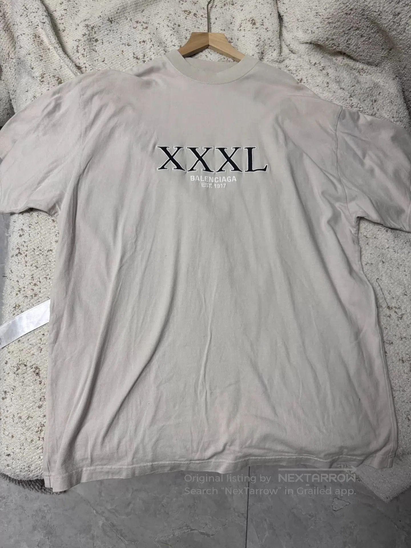 Balenciaga Oversized XXXL Print Short Sleeve Shirt. Size US S / EU 44-46 / 1 - 1 Thumbnail