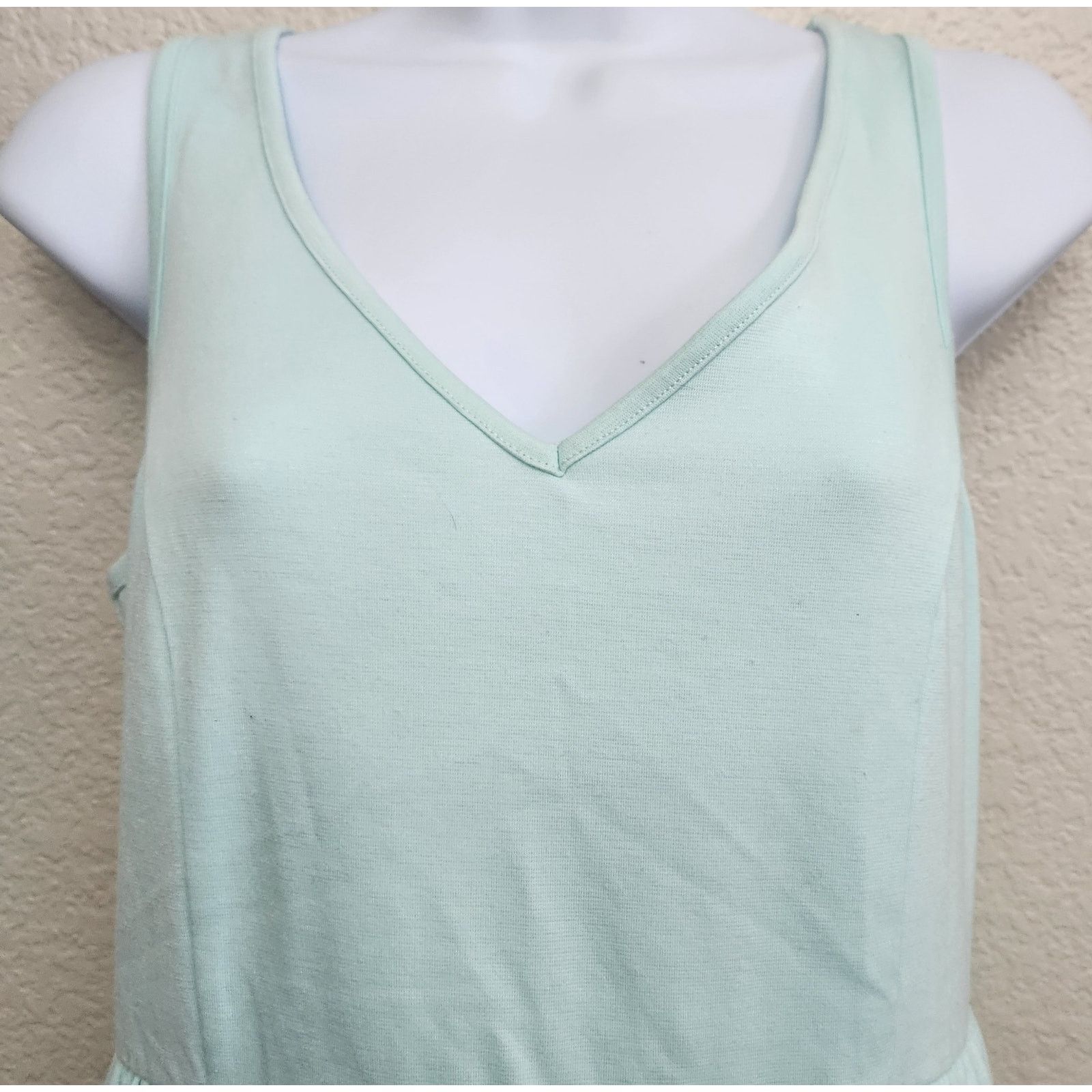 Other Altar'd State Mint Green Sleeveless V Neck Mini Dress Small Size S / US 4 / IT 40 - 2 Thumbnail