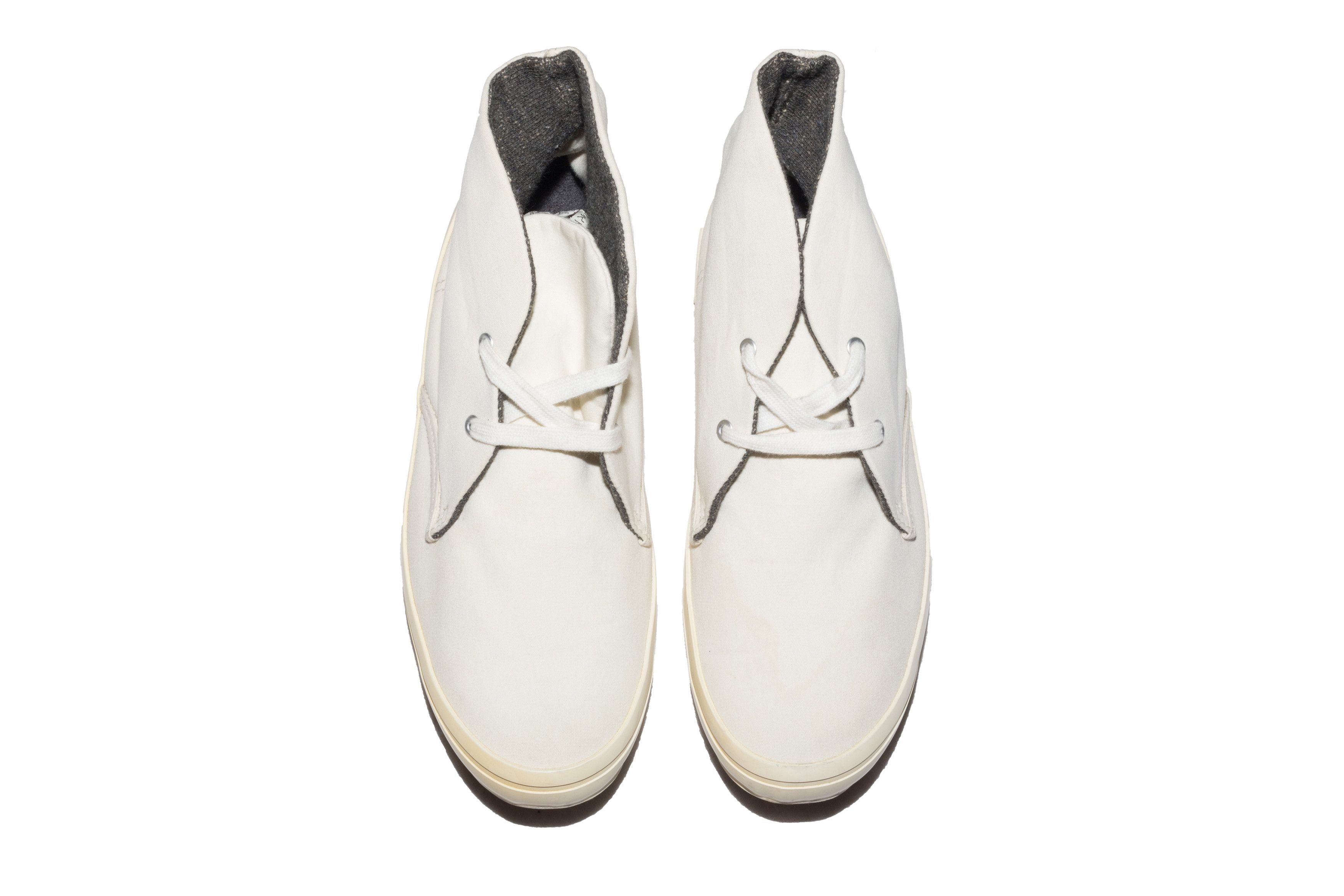 Issey Miyake ANKLE CHUKKA CANVAS LACE UP BOOTS Size US 5 / IT 35 - 6 Thumbnail