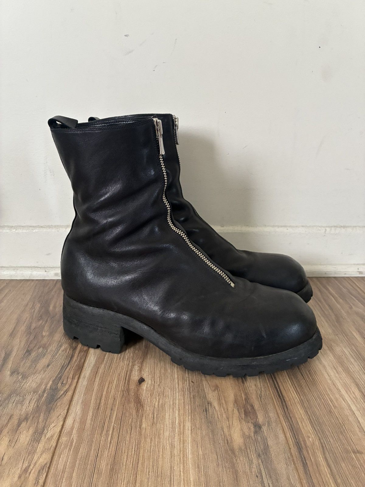 Guidi Guidi PL2 Front Zip Tank Sole Boots Size US 11 / EU 44 - 1 Thumbnail