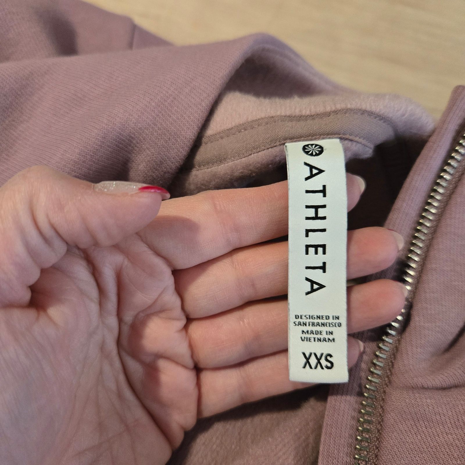 Athleta Athleta Women's Cozy Karma Asymmetrical zip XXS oversized Size XXS / US 00 / IT 34 - 5 Thumbnail