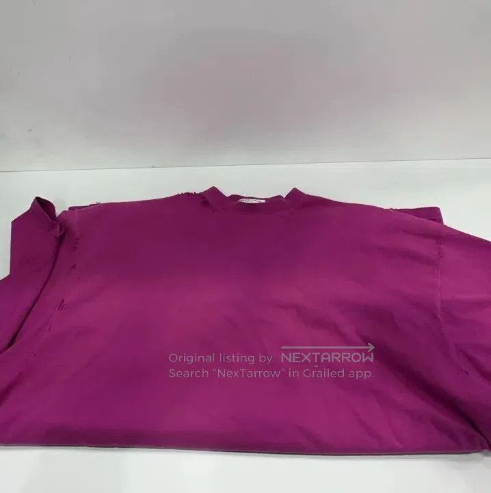 Balenciaga Balenciaga Repaired Logo Distressed T. Size US M / EU 48-50 / 2 - 7 Thumbnail