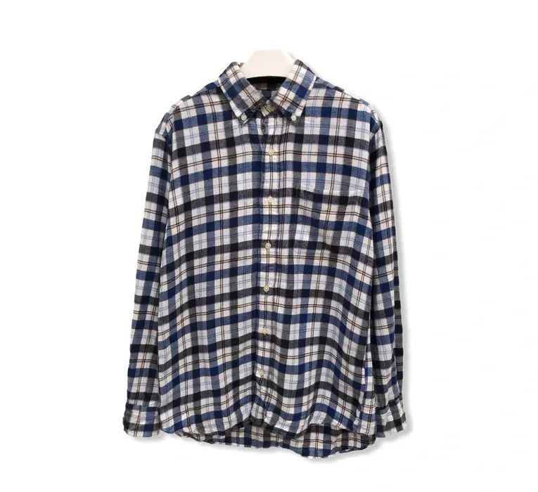 Flannel Vintage Kent Plaid Tartan Flannel Shirt 👕 Size US S / EU 44-46 / 1 - 1 Thumbnail
