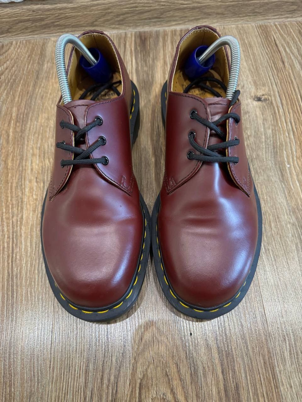Dr. Martens Dr. Martens 10085 Burgundy Boots Shoes Size US 8.5 / IT 38.5 - 2 Thumbnail