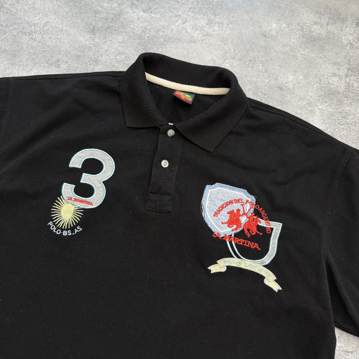 Ralph Lauren La Martina Polo Argentina Team Shirt Y2K Style Size US XL / EU 56 / 4 - 2 Thumbnail