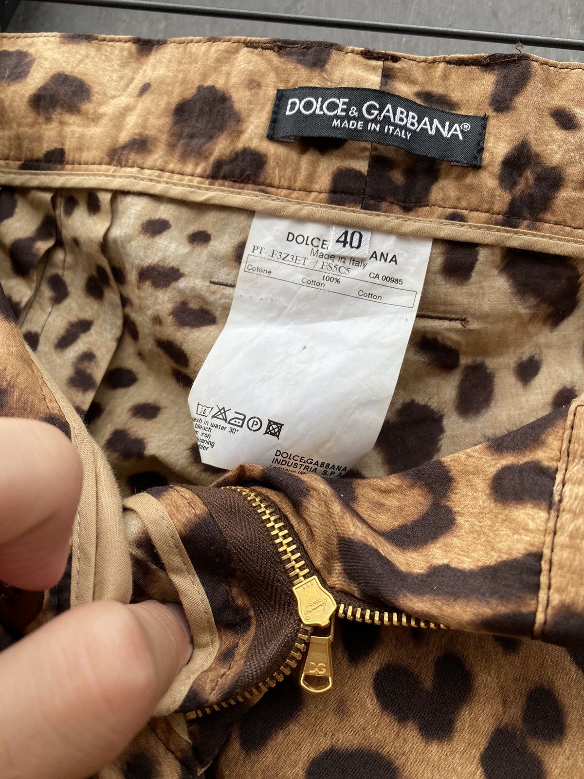 Dolce & Gabbana Dolce Gabbana vintage leopard printed pants size 40 Size 40" / US 18 - 8 Thumbnail
