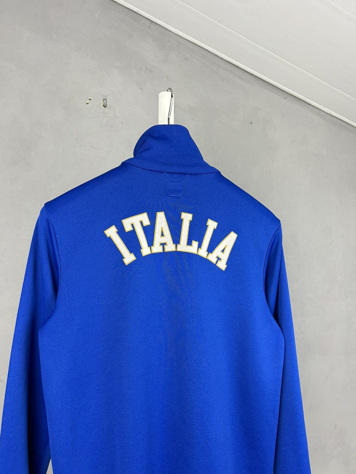 Adidas Vintage Adidas Originals Italia Track Jacket Blue Full Zip Size US S / EU 44-46 / 1 - 8 Thumbnail