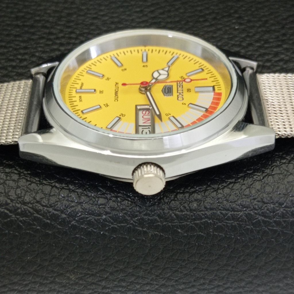 Seiko REFURBISHED VINTAGE SEIKO 5 AUTO JAPAN MENS WATCH a440725 Size 38 - 5 Thumbnail