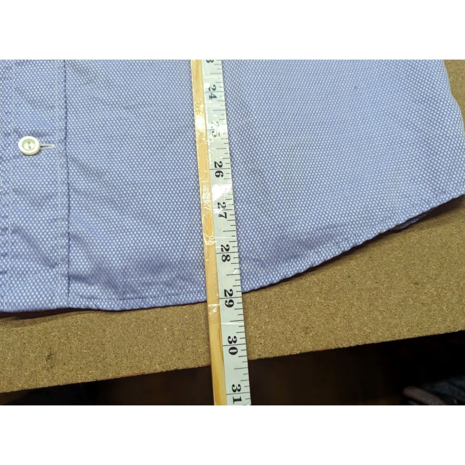 Eton ETON Mens Shirt Size 42 L Slim Fit Polka Dot Blue White Button Up Contempoary Size US XL / EU 56 / 4 - 6 Thumbnail