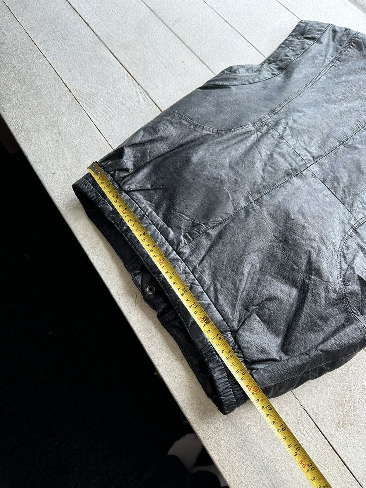 Genuine Leather × Vintage 90s 🚨Vintage Leather WEST Flight Bomber RARE MOTORCYCLE Size US M / EU 48-50 / 2 - 11 Thumbnail