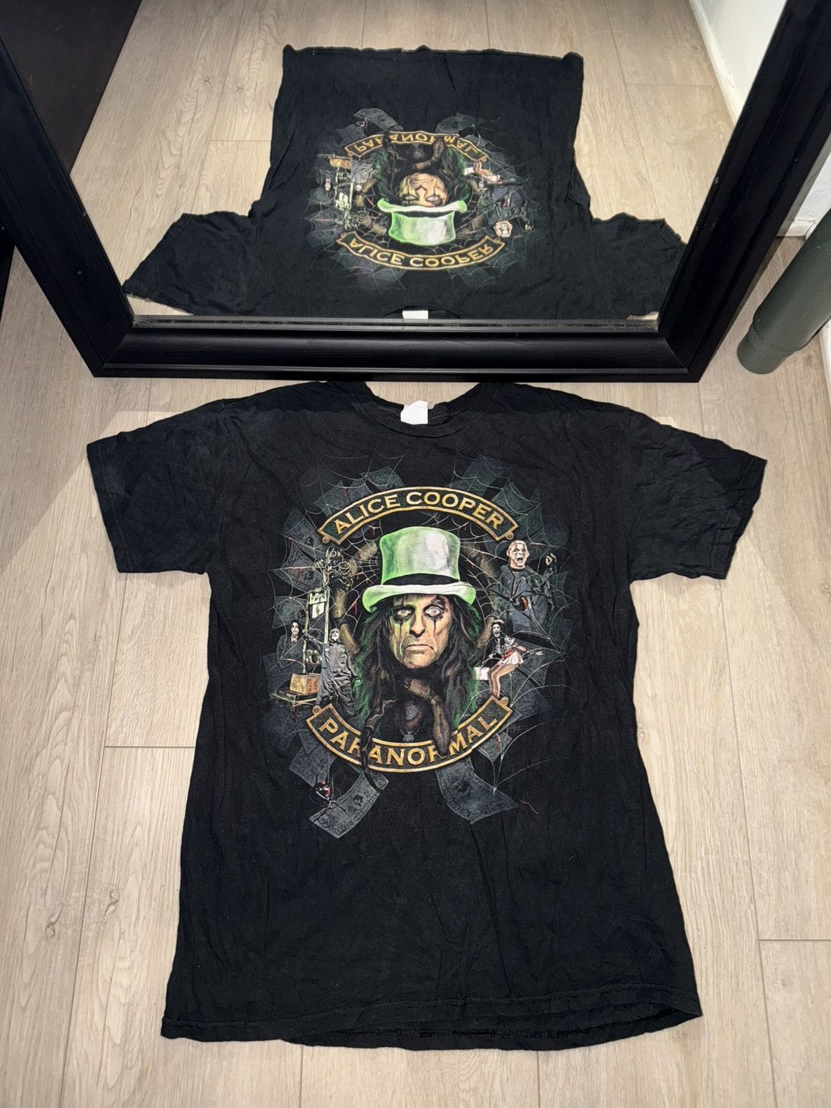 Band Tees × Vintage Vintage / Y2K Rare 2018 Alice Cooper Tour Shirt Size US L / EU 52-54 / 3 - 1 Thumbnail