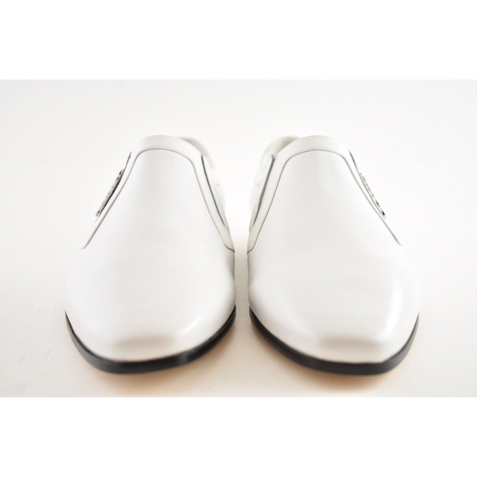 Chanel 18B Crumpled Calf CC Slide Slip On Loafer Moccasin Flat 40.5 Size US 10.5 / IT 40.5 - 5 Thumbnail