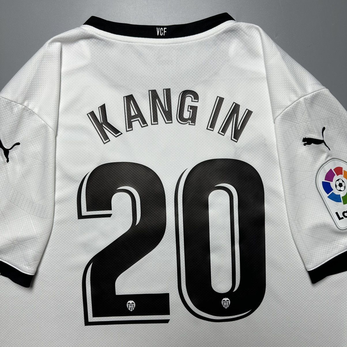 Puma VALENCIA PUMA 2020/2021 FOOTBALL HOME JERSEY #20 KANG IN Size US XXL / EU 58 / 5 - 11 Thumbnail