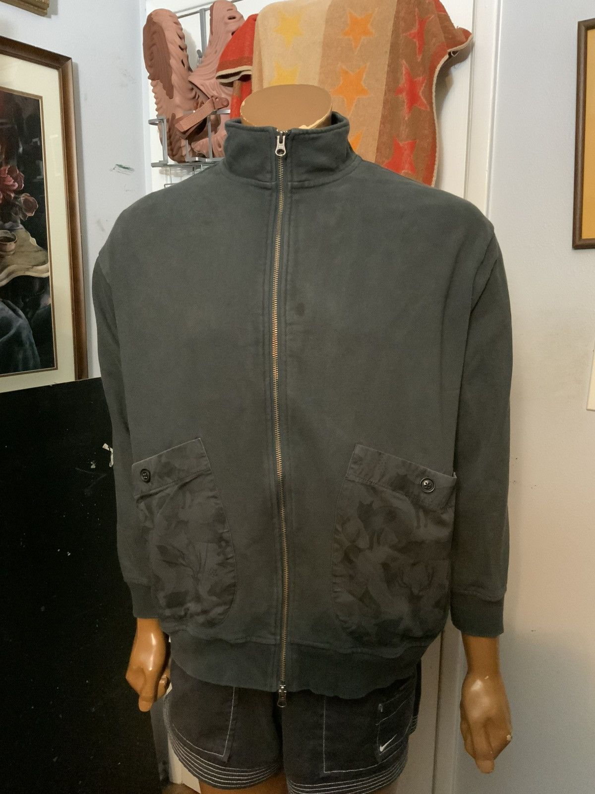 Japanese Brand Graniph Japan Horse Deer Fox Animal Print Zip Track Jacket Size US S / EU 44-46 / 1 - 9 Thumbnail
