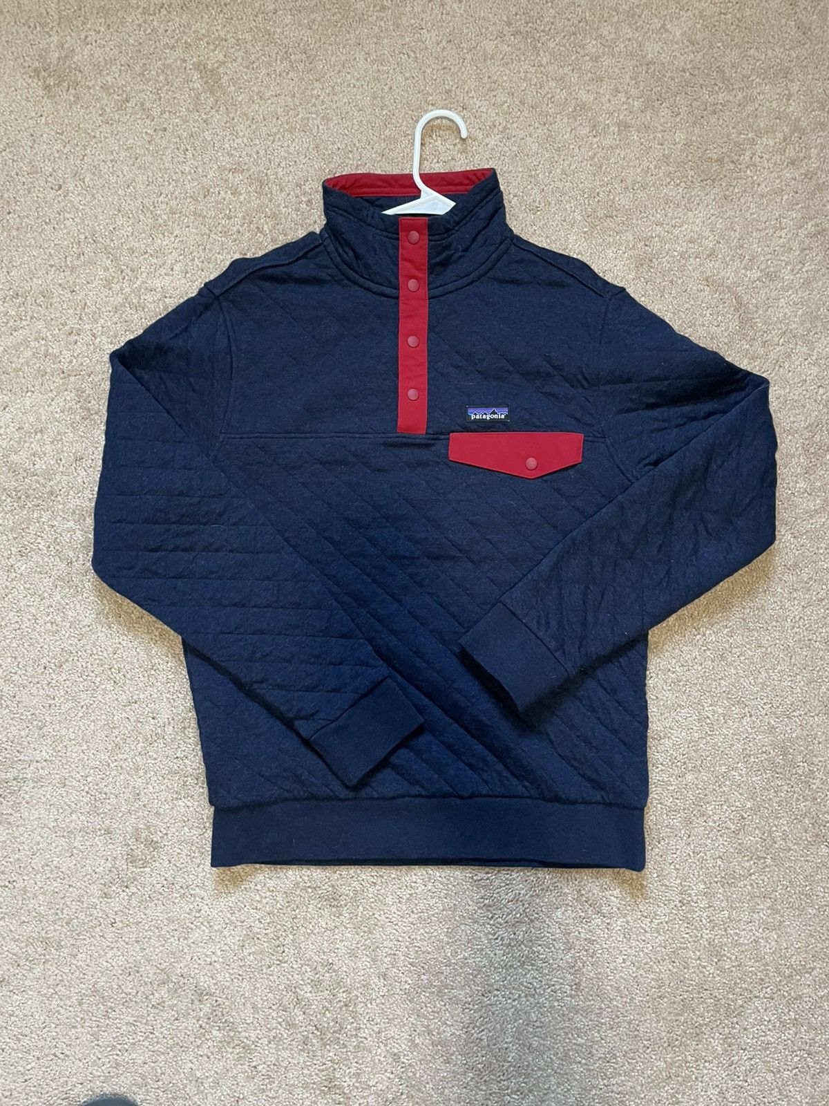 Patagonia Men's Organic Cotton Quilt Snap-T® Pullover Size US S / EU 44-46 / 1 - 1 Thumbnail
