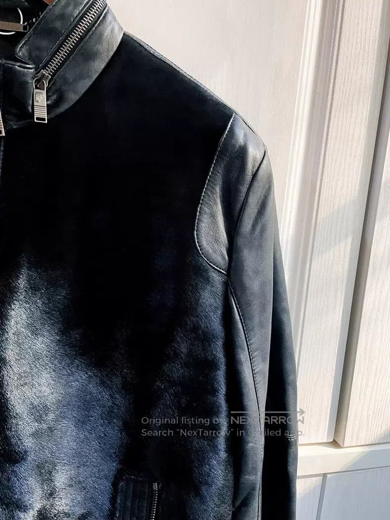 Versace Versace Fur, cowhide, fur, one-piece jacket, leather jacke Size US M / EU 48-50 / 2 - 6 Thumbnail