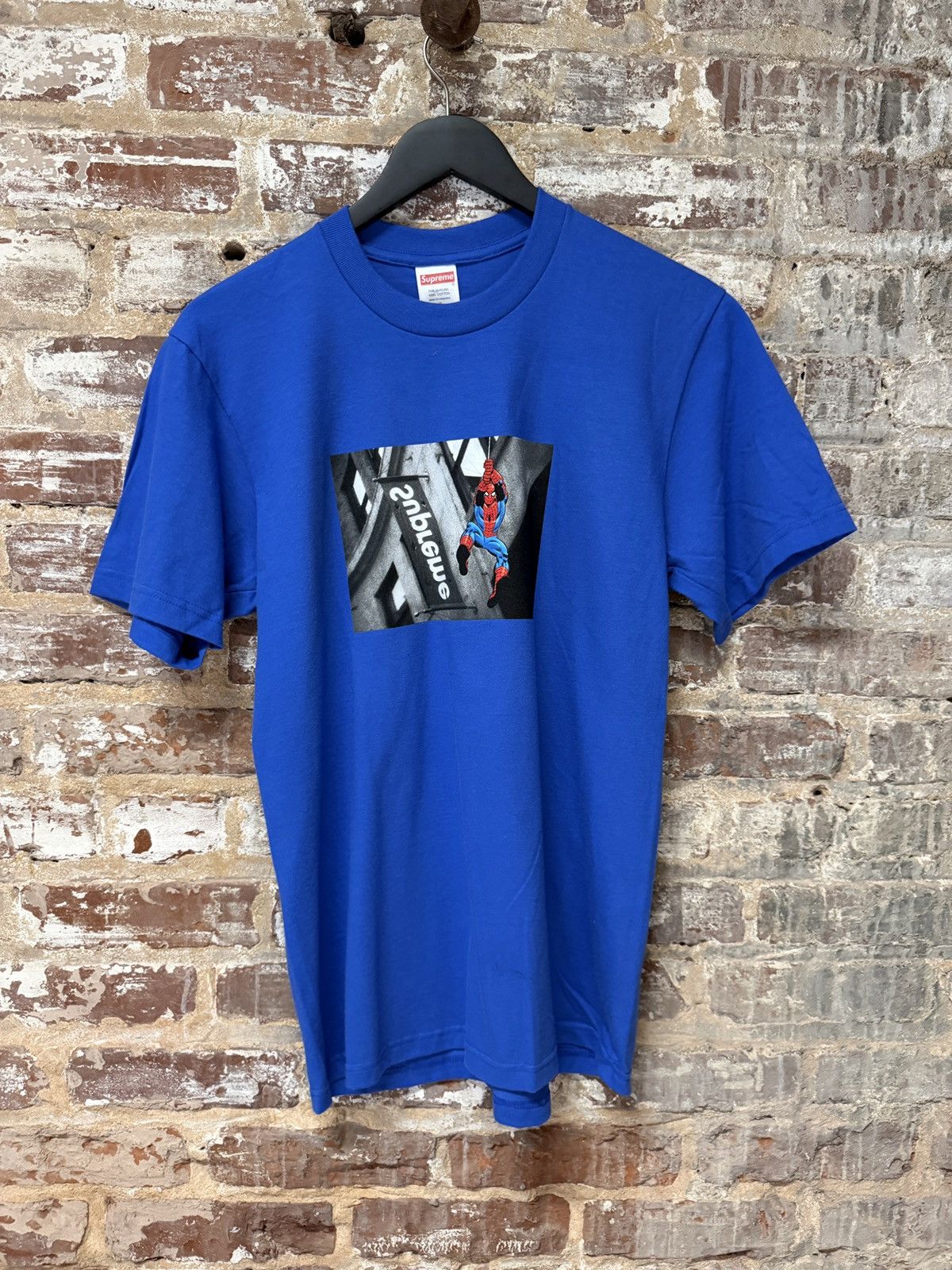 Supreme Supreme Spiderman Tee Blue Size US L / EU 52-54 / 3 - 1 Preview