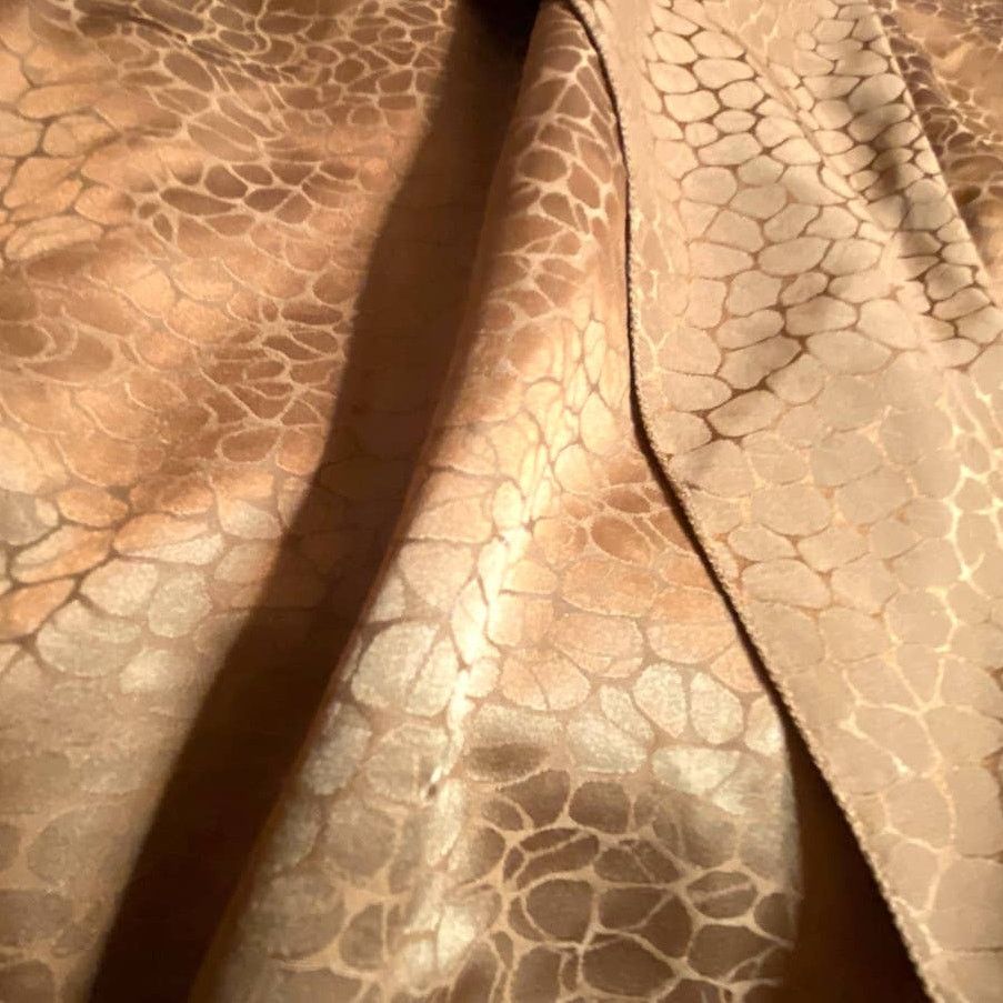 Elie Tahari Elie Tahari Animal Print Silk Long Sleeve Bronze Blouse S Size S / US 4 / IT 40 - 3 Thumbnail