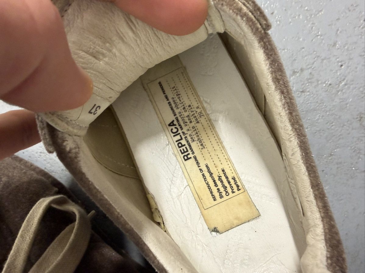 Maison Margiela Maison Margiela Replica Velour/Velvet Sneakers Size US 7 / IT 37 - 15 Thumbnail