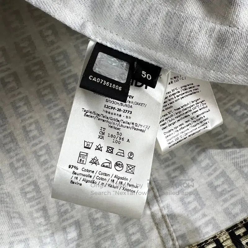Fendi Fendi Men's Yellow Cotton Jacket . Size US M / EU 48-50 / 2 - 5 Thumbnail