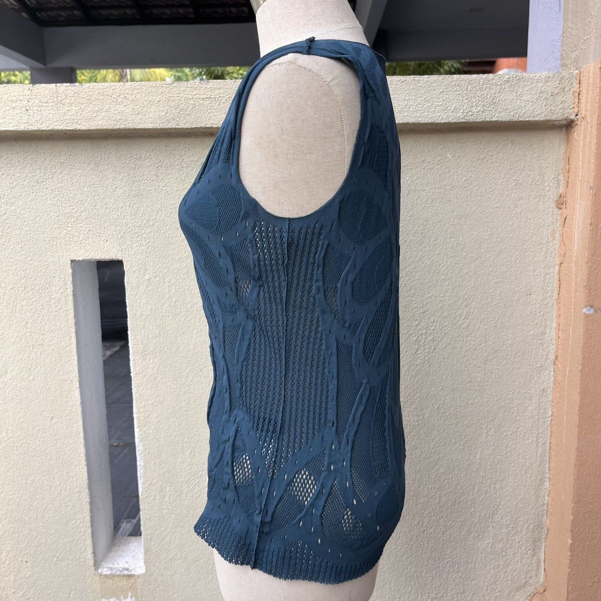 Japanese Brand Hiroko koshino tank top Size S / US 4 / IT 40 - 2 Thumbnail