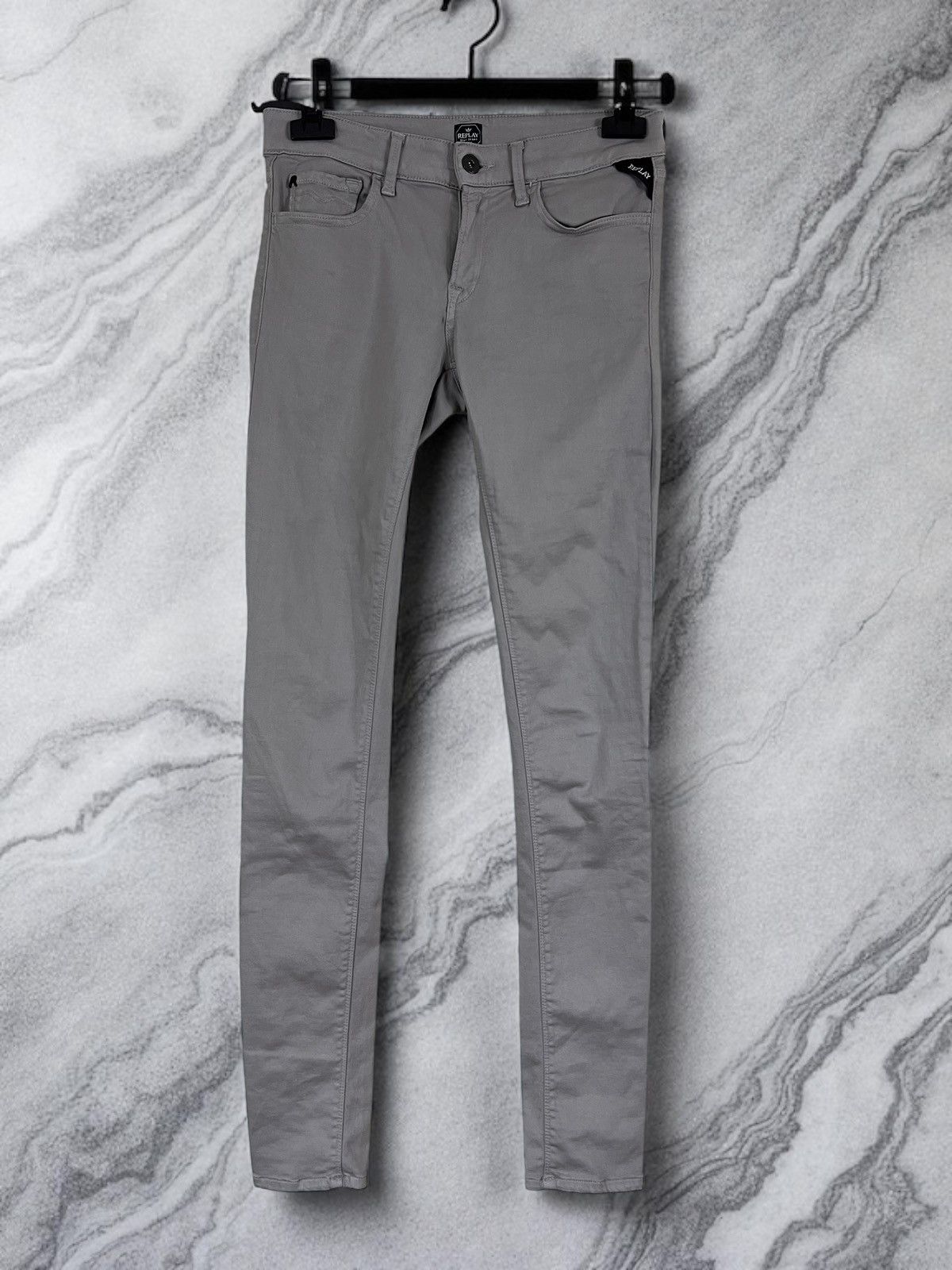 Replay Replay Luz gray skinny jeans size W28 L32 Size 28" / US 6 / IT 42 - 1 Thumbnail