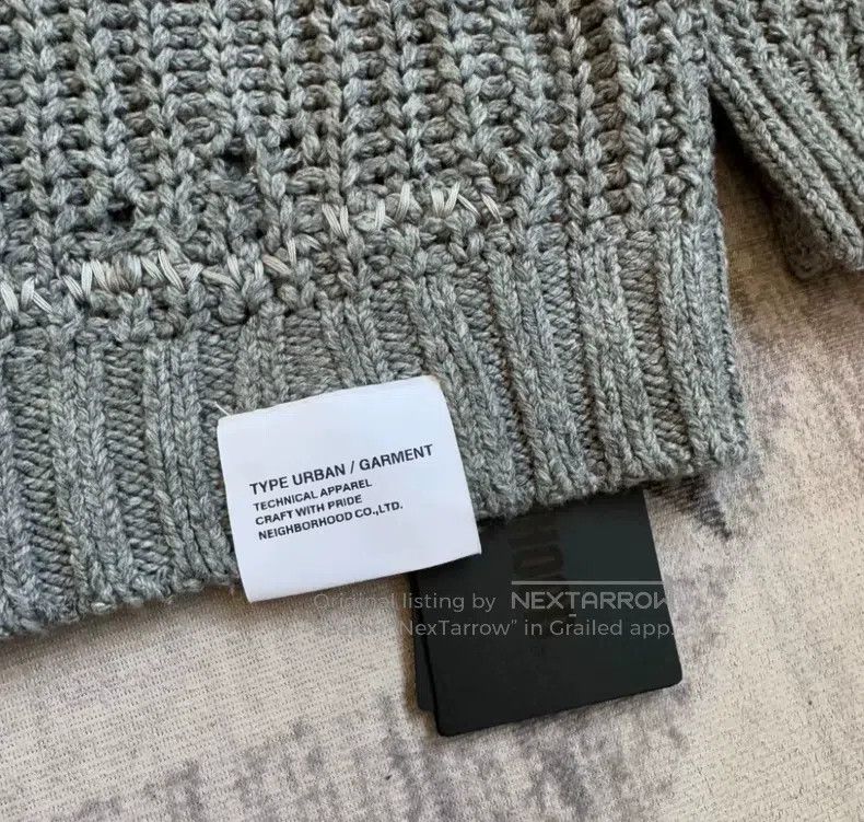 Neighborhood Neighborhood Distressed Knit Sweater Size US M / EU 48-50 / 2 - 4 Thumbnail