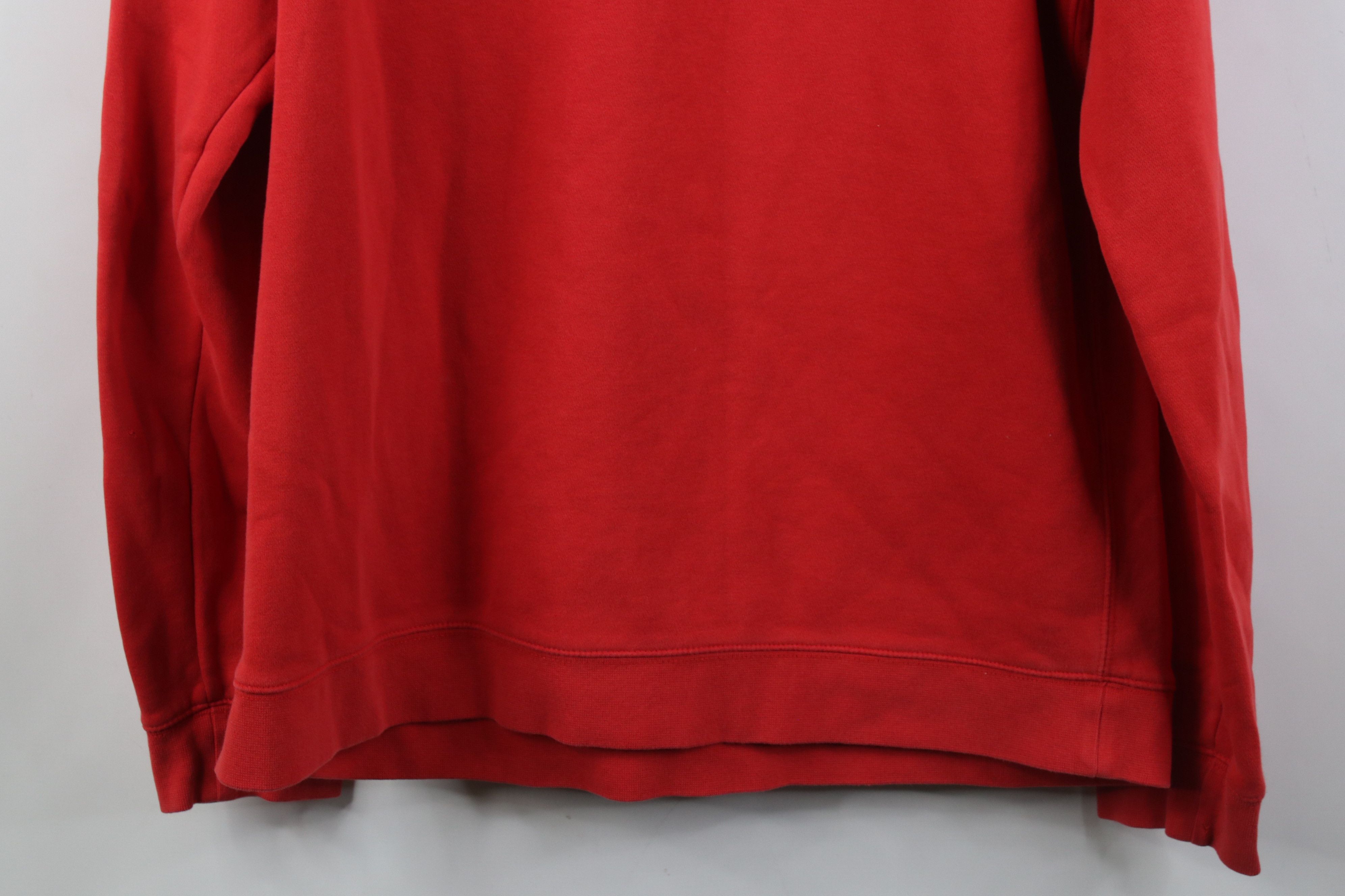 Nike Y2K Nike Center Swoosh Ohio State University Hoodie Red Size US XL / EU 56 / 4 - 16 Thumbnail