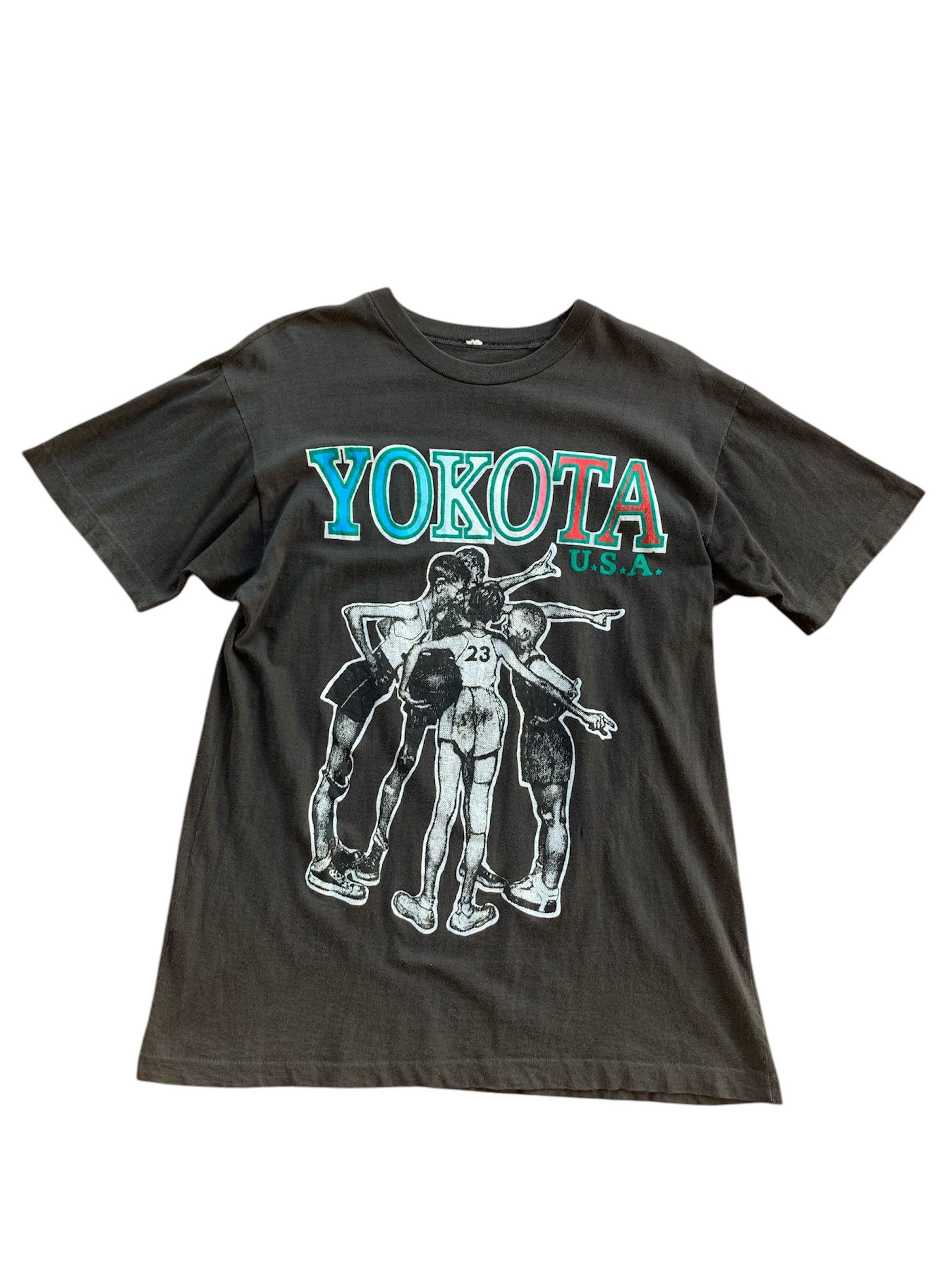 Japanese Brand × Vintage Vintage Yokota bass cat ball Tshirt Size US M / EU 48-50 / 2 - 1 Thumbnail