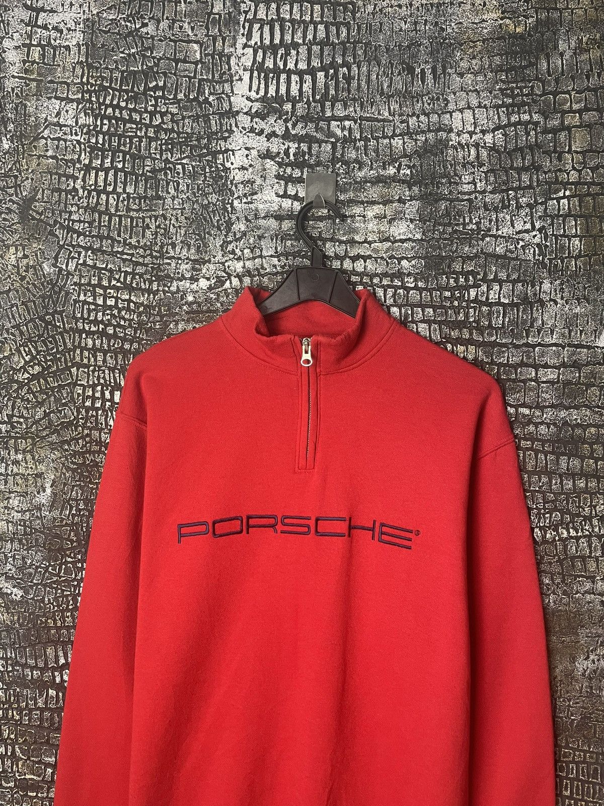 Porsche Design Porsche 90s Vintage Logo Zip Sweatshirt Crewneck Size US M / EU 48-50 / 2 - 15 Thumbnail