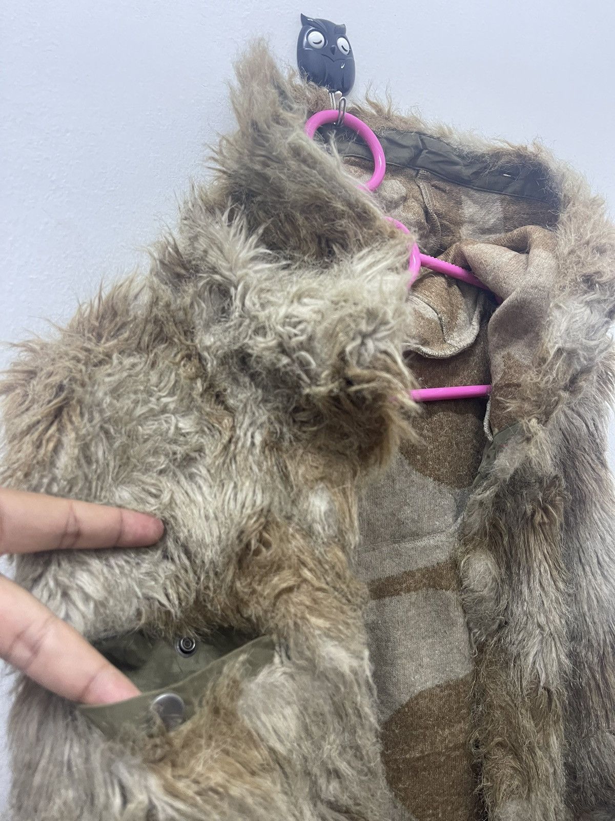 MOUSSY Vintage MOUSSY Fur Military Air Crew Heavy Combat Air Force Size US S / EU 44-46 / 1 - 2 Thumbnail