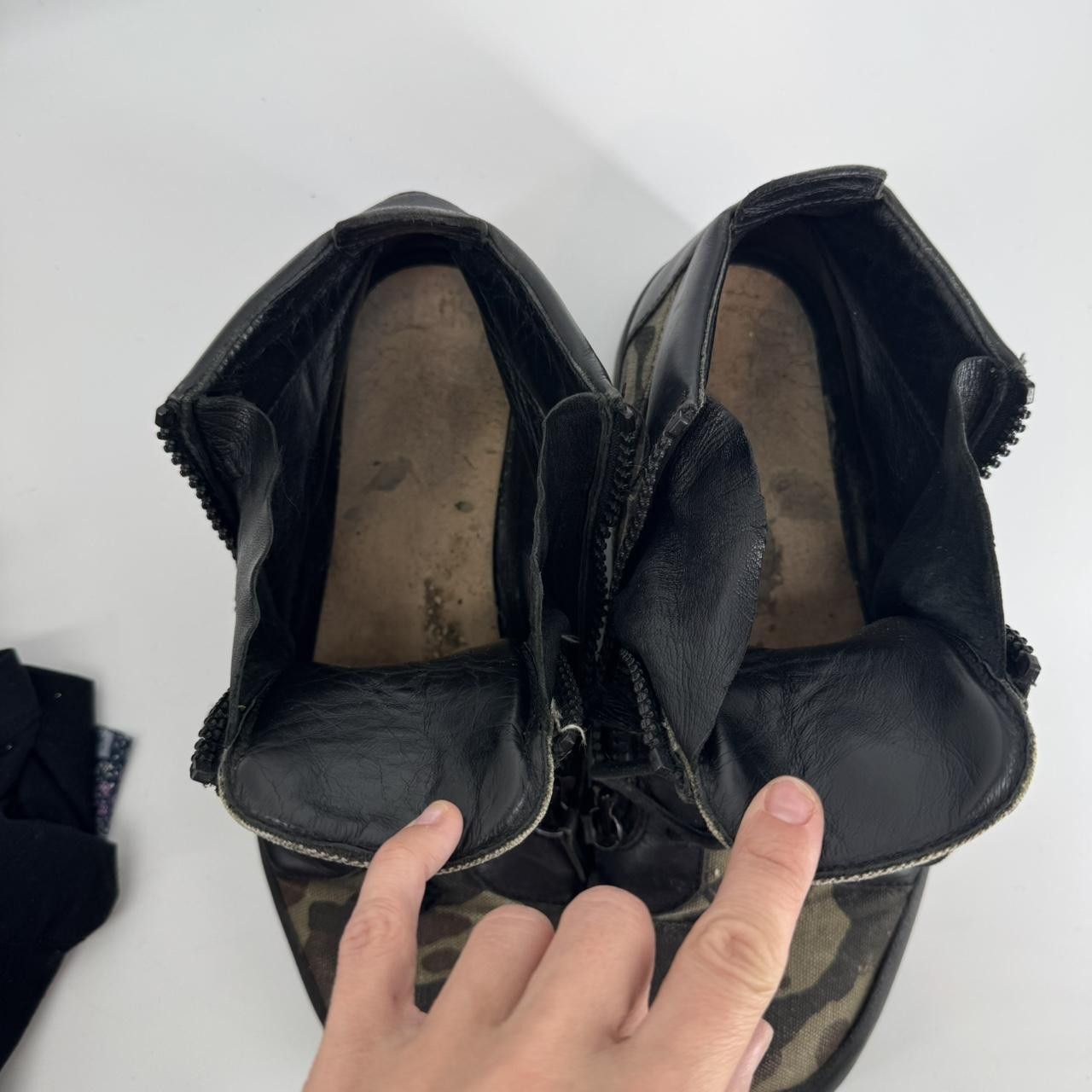 Giuseppe Zanotti GIUSEPPE ZANOTTI Kriss mid top army sneakers Size 44 US 11 Size US 11 / EU 44 - 4 Thumbnail