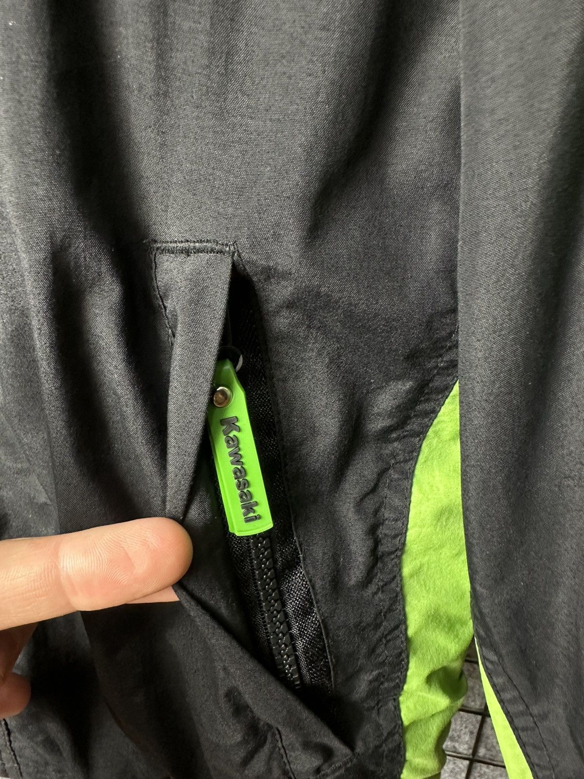 Other Kawasaki Sporstwear Motorcycle Racing Nylon Jacket Size M Size US M / EU 48-50 / 2 - 4 Thumbnail