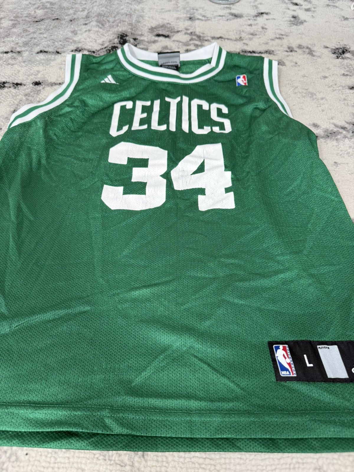 Adidas Adidas Boston Celtics Paul Pierce #34 Sleeveless Jersey Size US L / EU 52-54 / 3 - 3 Thumbnail