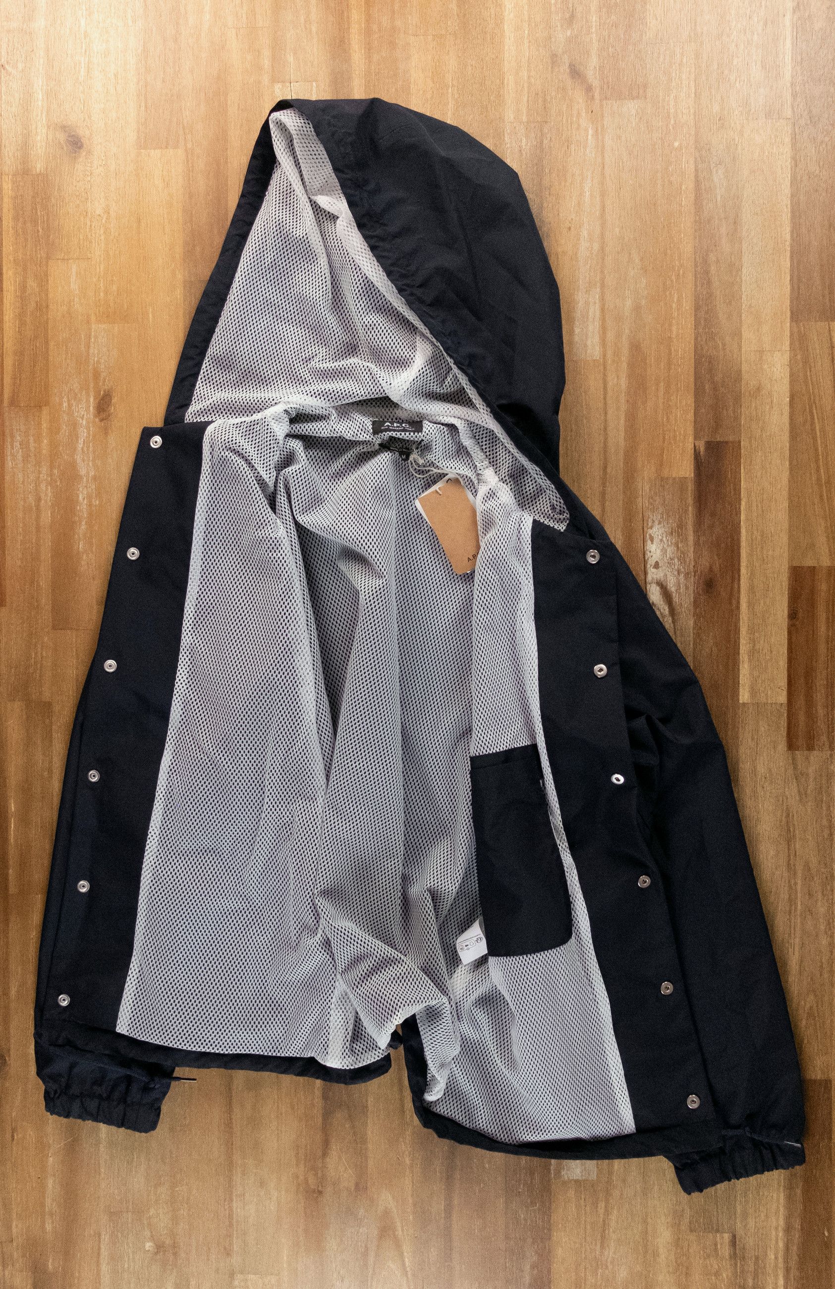 A.P.C. A.P.C. Greg navy blue hooded light blouson jacket Medium Size US M / EU 48-50 / 2 - 11 Thumbnail