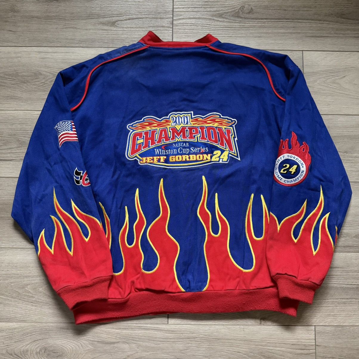 NASCAR VINTAGE 2001 CHAMPION NASCAR JACKET Size US XL / EU 56 / 4 - 1 Thumbnail