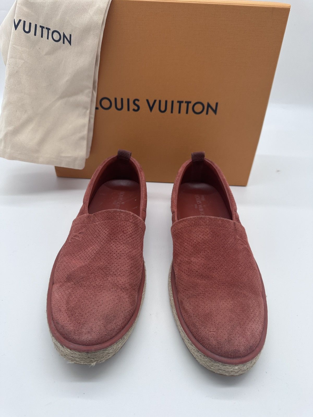 Louis Vuitton Louis Vuitton Espadrille Men’s Orange Size 10 LV 11 US Size US 11 / EU 44 - 2 Thumbnail