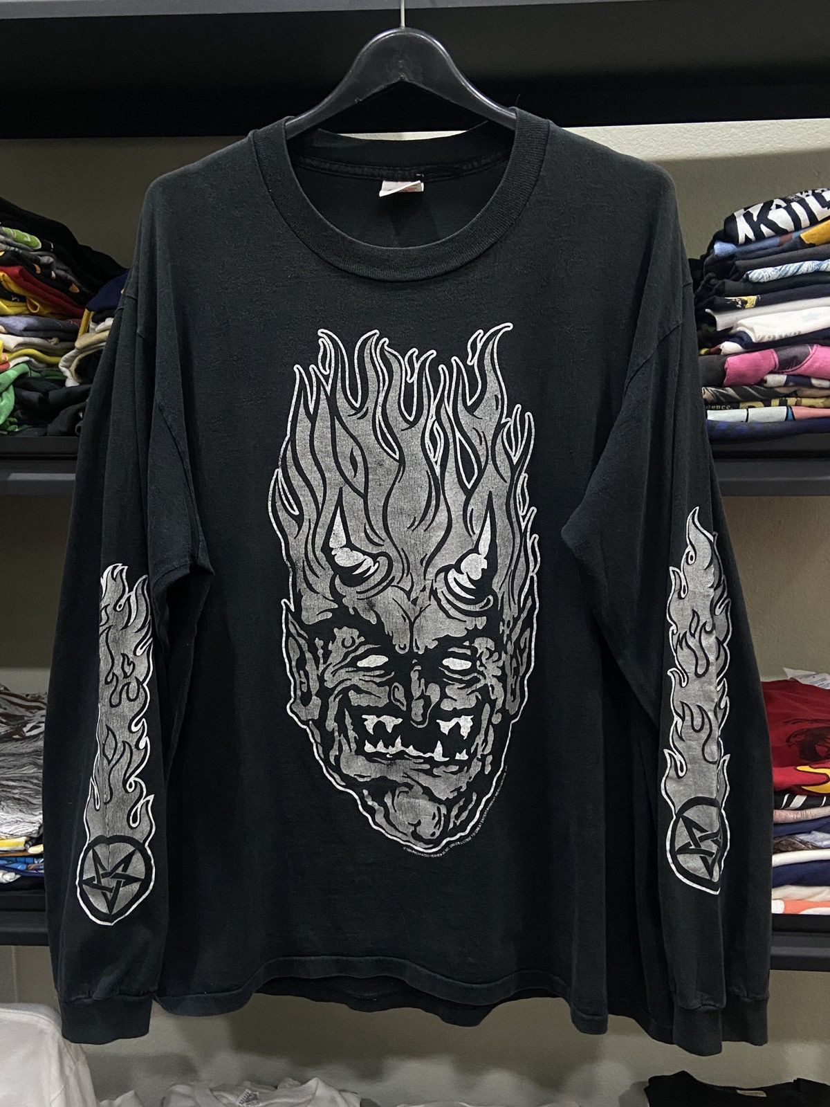 Band Tees × Vintage Vintage 1996s White Zombie Rob long sleeve 