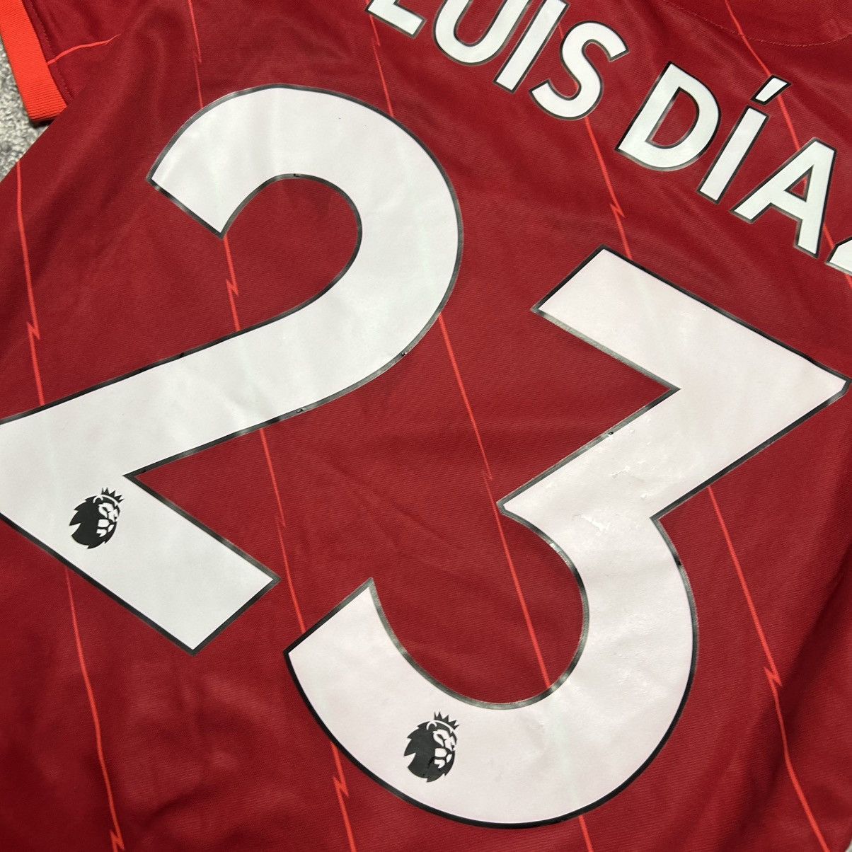 Nike Nike FC Liverpool Luis Diaz 23 player soccer home jersey Size US S / EU 44-46 / 1 - 16 Thumbnail