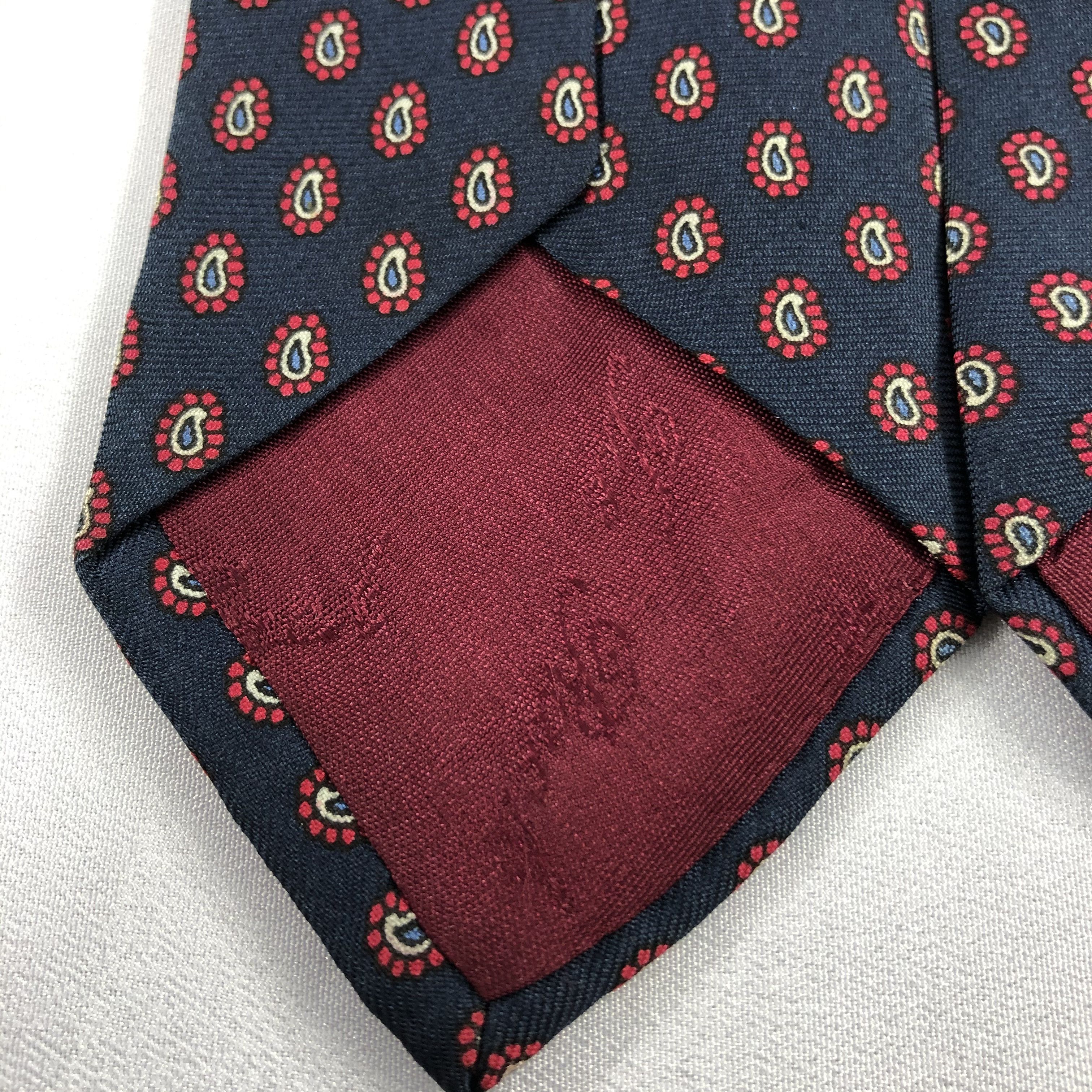 Vintage Angelo Bosani Silk Neck Ties T83 Size ONE SIZE - 4 Thumbnail