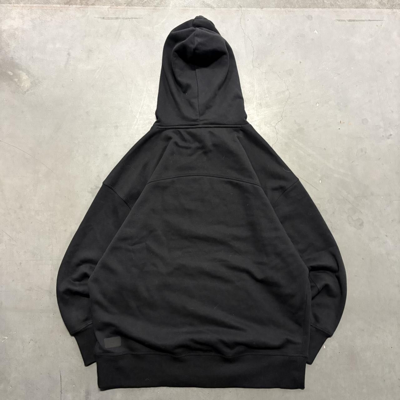 Vintage Crazy Vintage Y2K/2000s Blank Black Quality Joy Lab Loungewear Streetwear Black Hoodie! Size US L / EU 52-54 / 3 - 2 Thumbnail