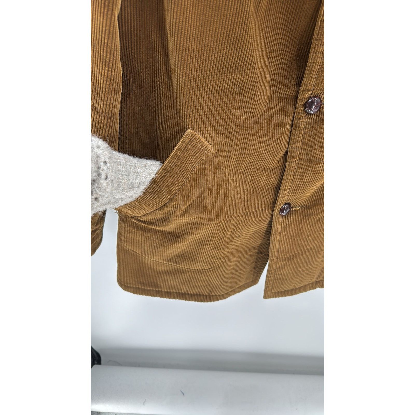 Other Vintage 70s McGregor Corduroy coat 42 extra long heavy Size US XXL / EU 58 / 5 - 6 Thumbnail