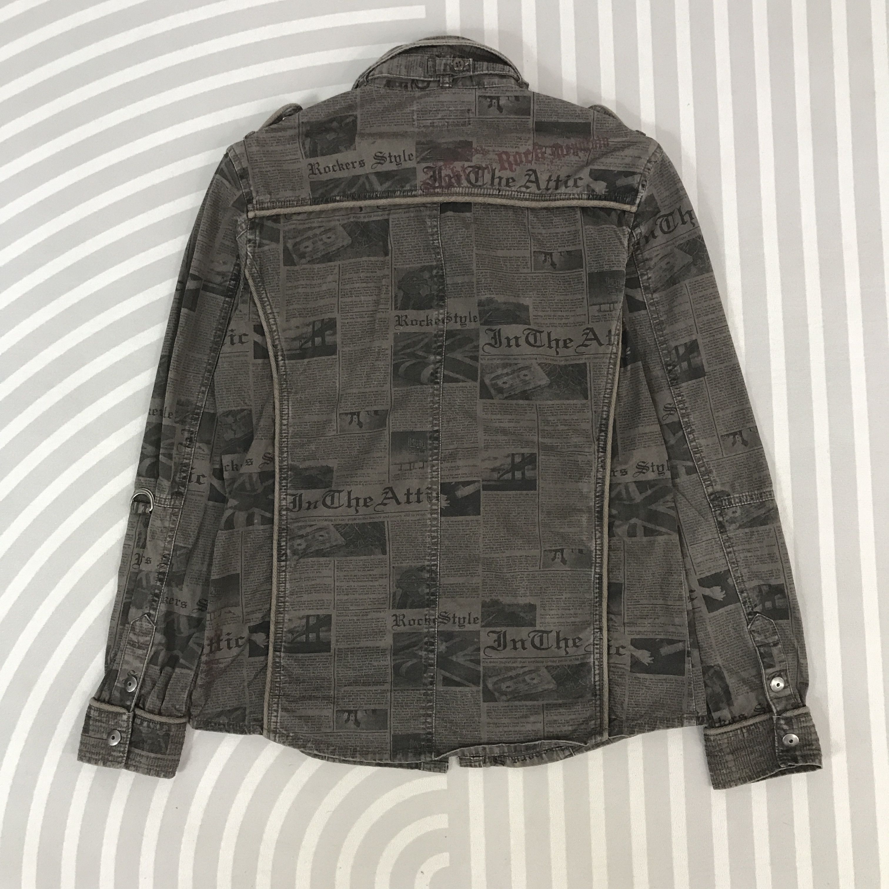 In The Attic Vintage In The Attic Full design Punk Jacket Size US L / EU 52-54 / 3 - 3 Thumbnail