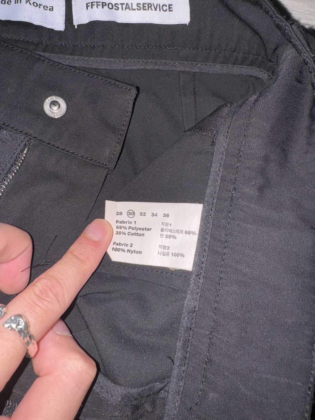 FFFPOSTALSERVICE Jigo Flared Trousers Size US 30 / EU 46 - 8 Thumbnail