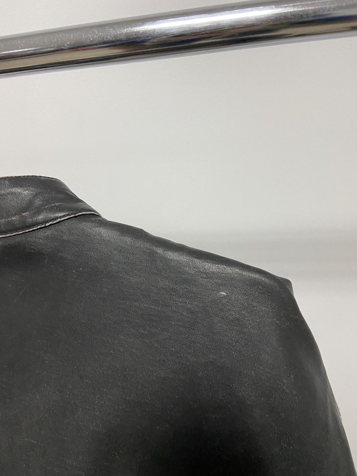 Vintage Monza Racing Leather Jacket Vintage Big Logo Moto Size US XL / EU 56 / 4 - 14 Thumbnail