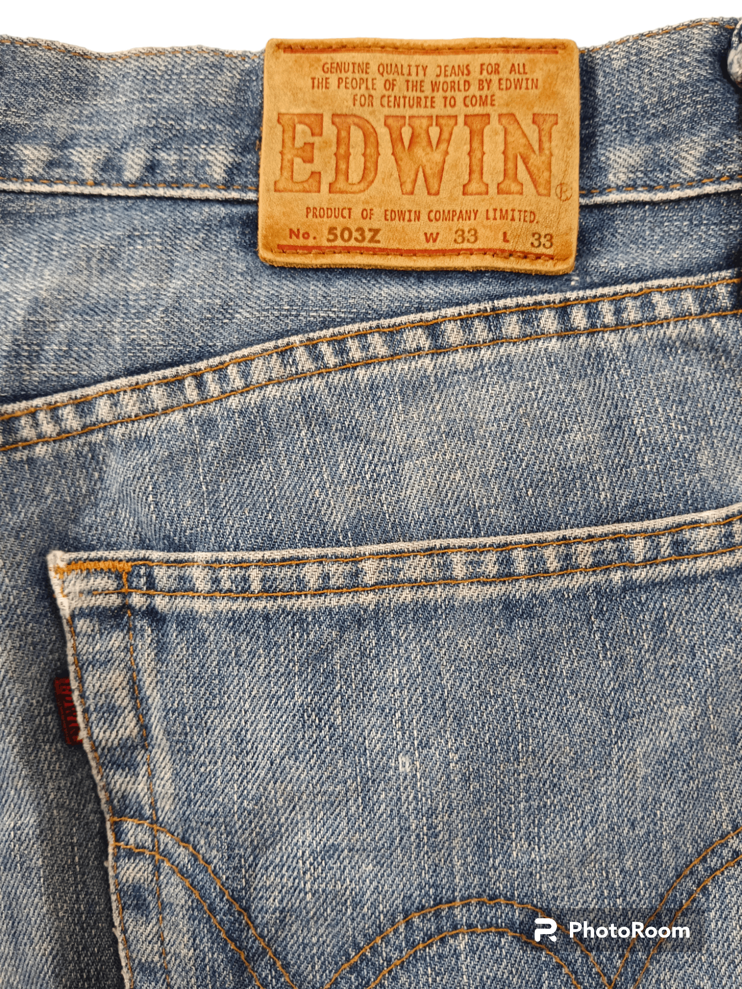 Edwin Sick!!❗Edwin 503Z Baggy Distressed Denim Size US 32 / EU 48 - 8 Thumbnail