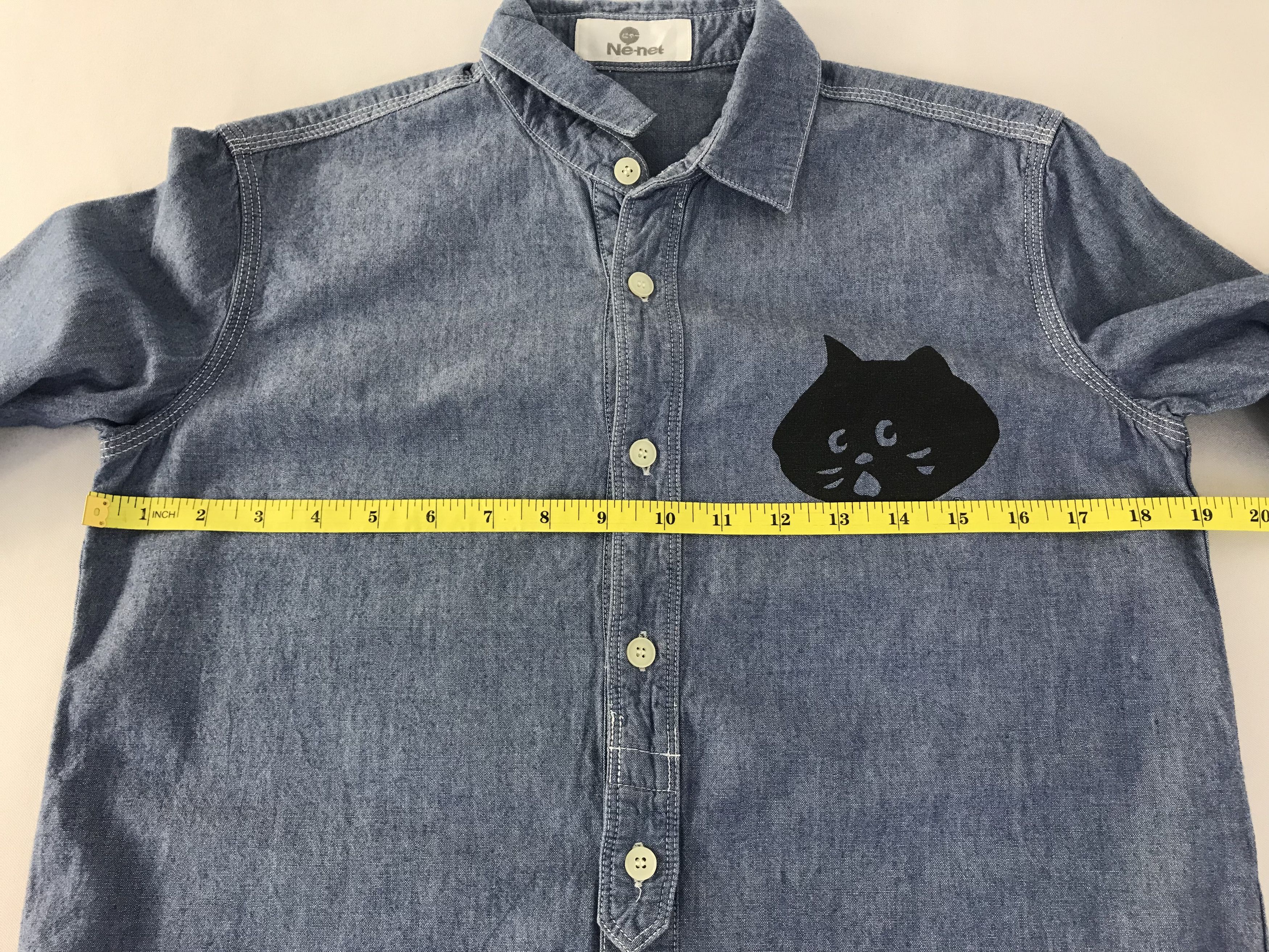 Ne-Net Ne-Net Issey Miyake Embroidery Face Logo Western Denim Size M / US 6-8 / IT 42-44 - 11 Thumbnail